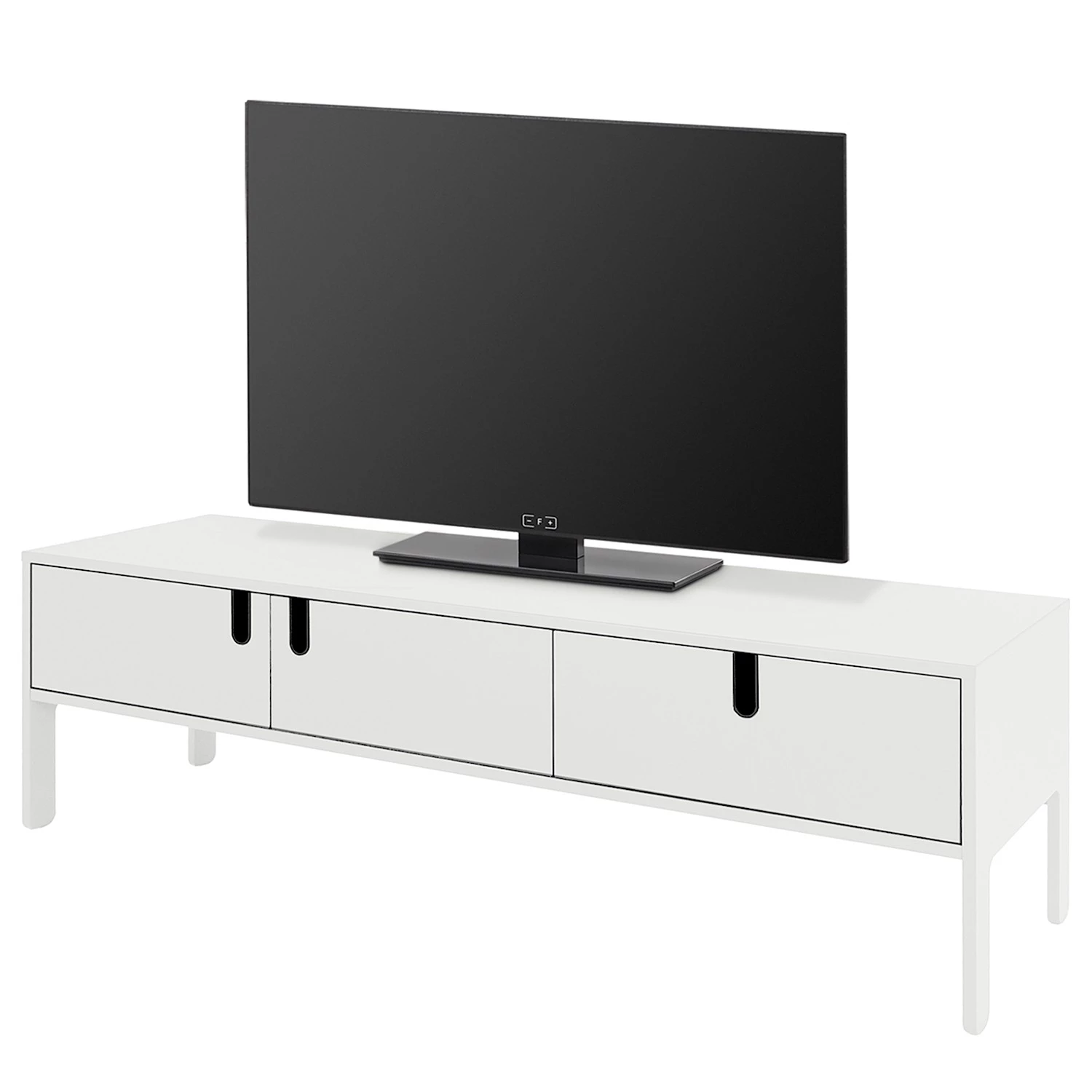 Tenzo Meuble TV Uno II - Blanc 3 Tenzo Meuble TV Uno II - Blanc