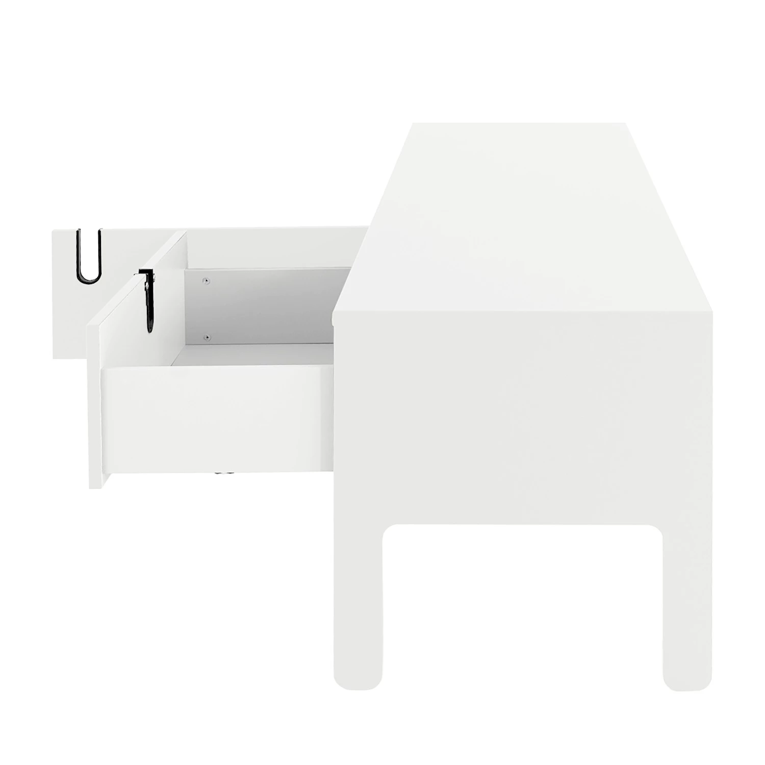 Tenzo Meuble TV Uno II - Blanc 7 Tenzo Meuble TV Uno II - Blanc – Image 5