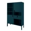 Tenzo Buffet haut Uno - Bleu pétrole -Meubles de salon Soldes 1000143950 200527 07435500894 IMAGE P000000001000143950