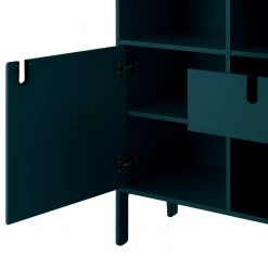 Tenzo Buffet haut Uno - Bleu pétrole 15 Tenzo Buffet haut Uno - Bleu pétrole -Meubles de salon Soldes 1000143950 200527 07435700899 DETAILS P000000001000143950
