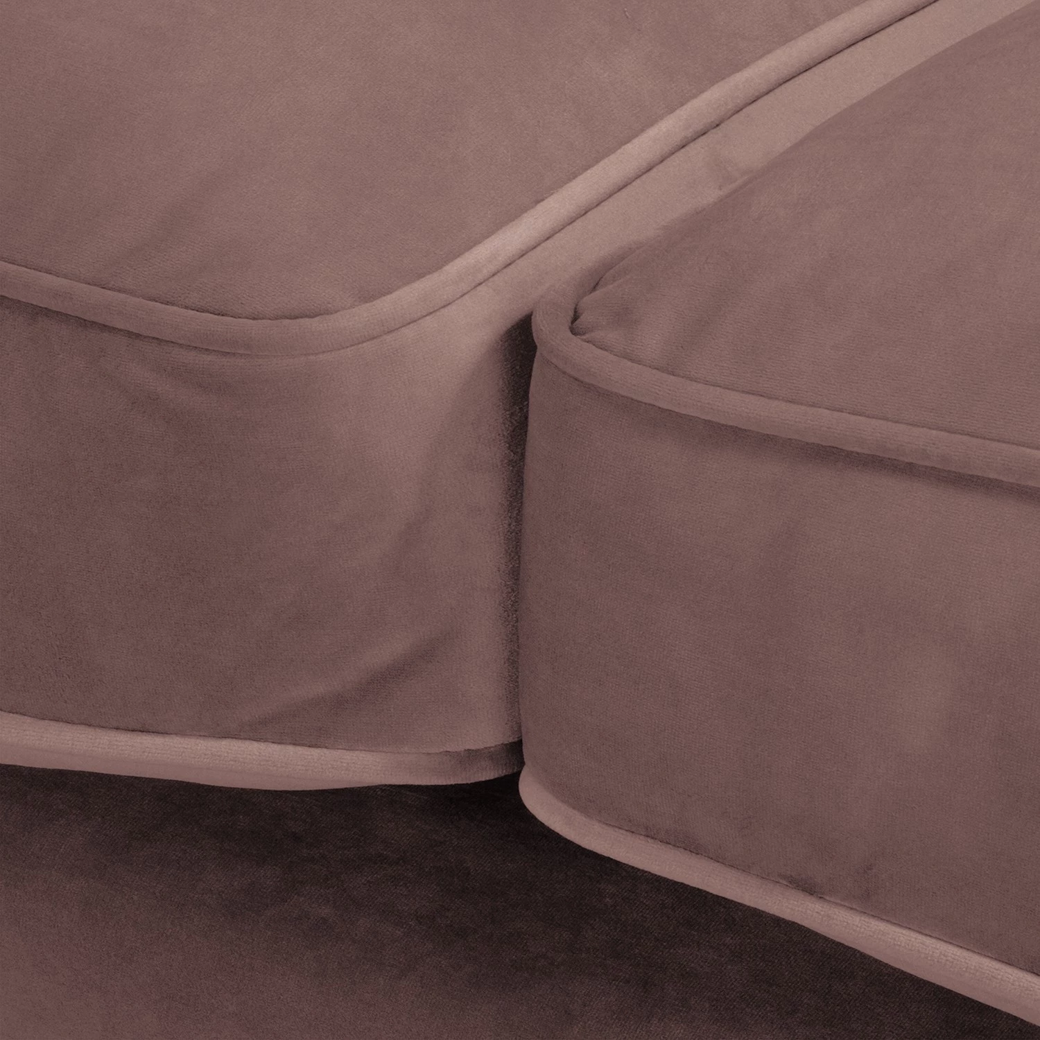 Jack & Alice Canapé Bethania I (3 places) - Velours - Mauve 9 Jack & Alice Canapé Bethania I (3 places) - Velours - Mauve – Image 7