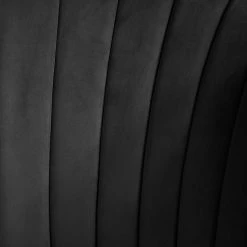 Jack & Alice Fauteuil Sunlands - Velours - Noir -Meubles de salon Soldes 1000145880 181214 17241300166 GALLERYIMAGES P000000001000145880