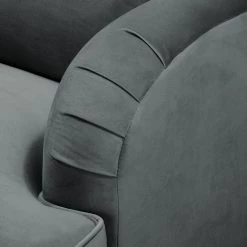 Jack & Alice Ensemble Bethania I (3-2) - Velours - Gris -Meubles de salon Soldes 1000145900 181214 17241800372 GALLERYIMAGES P000000001000145900