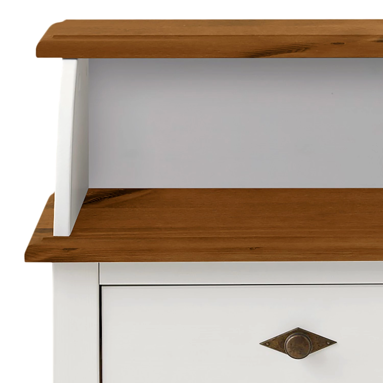 Maison Belfort Console Bergen II - Pin massif - Pin blanc / Pin Bernstein 5 Maison Belfort Console Bergen II - Pin massif - Pin blanc / Pin Bernstein – Image 3