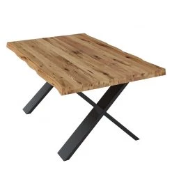 Ars manufacti Table basse Bogie I - ChĂŞne massif - Noir