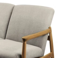 Studio Copenhagen Ensemble de canapés Froid (2 éléments) - Feutre - Gris clair - Marron clair -Meubles de salon Soldes 1000149580 190129 16585900087 GALLERYIMAGES P000000001000149580