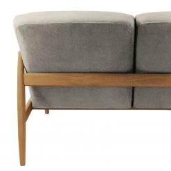 Studio Copenhagen Ensemble de canapés Froid (2 éléments) - Feutre - Gris clair - Marron clair -Meubles de salon Soldes 1000149580 190129 16585900088 GALLERYIMAGES P000000001000149580