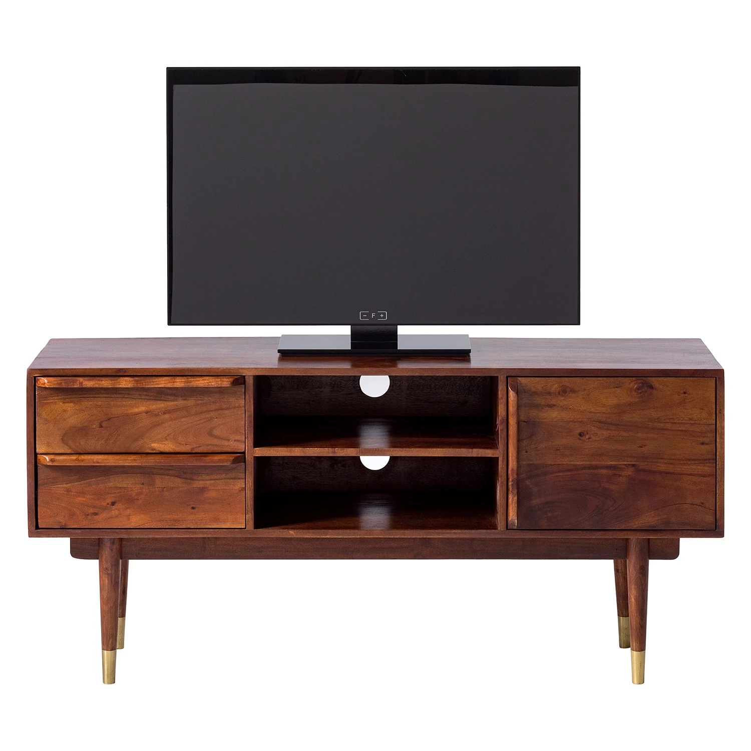 Ars manufacti Meuble TV Baxley - Acacia massif / Métal - Acacia / Doré 5 Ars manufacti Meuble TV Baxley - Acacia massif / Métal - Acacia / Doré – Image 3