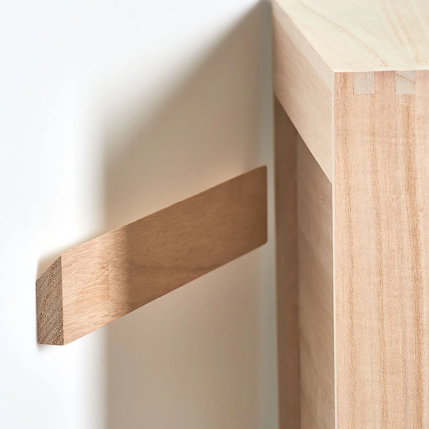 Zeller Étagère Kafertal (3 éléments) - Paulownia massif - Paulownia / Gris 6 Zeller Étagère Kafertal (3 éléments) - Paulownia massif - Paulownia / Gris – Image 4