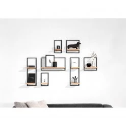 Red Living Étagère Mello III - Acacia massif - Acacia naturel / Noir - Largeur : 20 cm 13 Red Living Étagère Mello III - Acacia massif - Acacia naturel / Noir - Largeur : 20 cm -Meubles de salon Soldes 1000150344 200302 15283300003 MOOD DETAILS P000000001000150344 mood