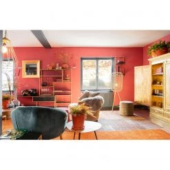 Jack & Alice Étagère Harbin IV - Acacia massif - Acacia noir / Doré - Largeur : 35 cm -Meubles de salon Soldes 1000150347 190115 12100100008 GALLERYIMAGES P000000001000150347