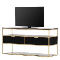 Jack & Alice Enfilade Harbin II - Acacia massif - Acacia noir / Doré