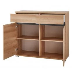 Germania Buffet Lissabon - Imitation hêtre / Anthracite -Meubles de salon Soldes 1000150688 181217 15305300023 GALLERYIMAGES P000000001000150688