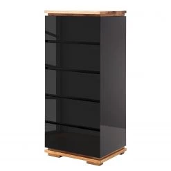 Loftscape Commode Lixeira - Noir brillant
