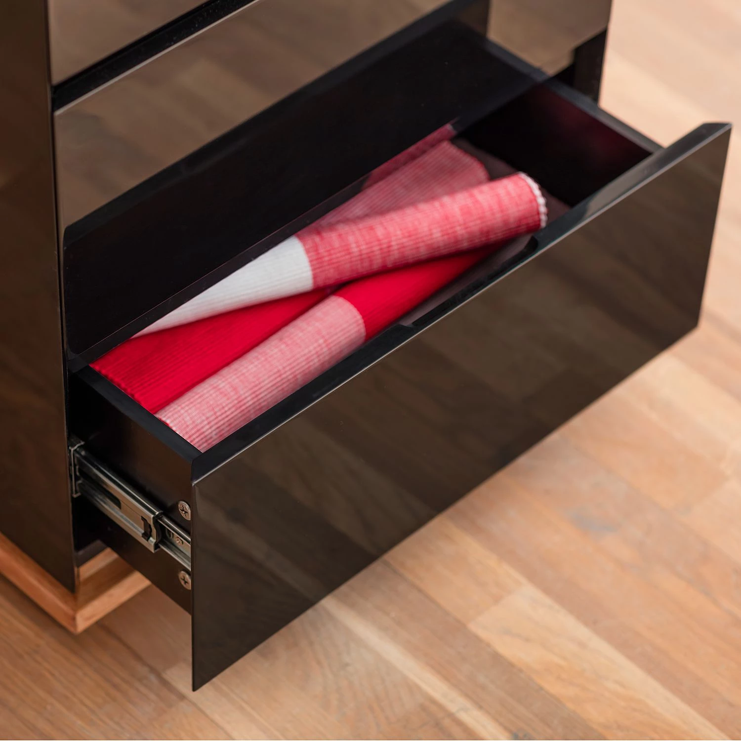 Loftscape Commode Lixeira - Noir brillant 7 Loftscape Commode Lixeira - Noir brillant – Image 5