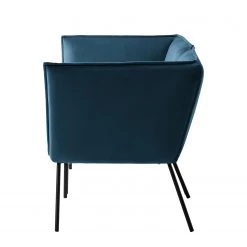 Jack & Alice Canapé Dorado (2 places) - Velours - Bleu marine -Meubles de salon Soldes 1000151984 190319 10014500019 GALLERYIMAGES P000000001000151984