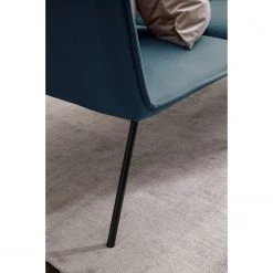 Jack & Alice Canapé Dorado (2 places) - Velours - Bleu marine -Meubles de salon Soldes 1000151984 190423 12172700027 GALLERYIMAGES P000000001000151984