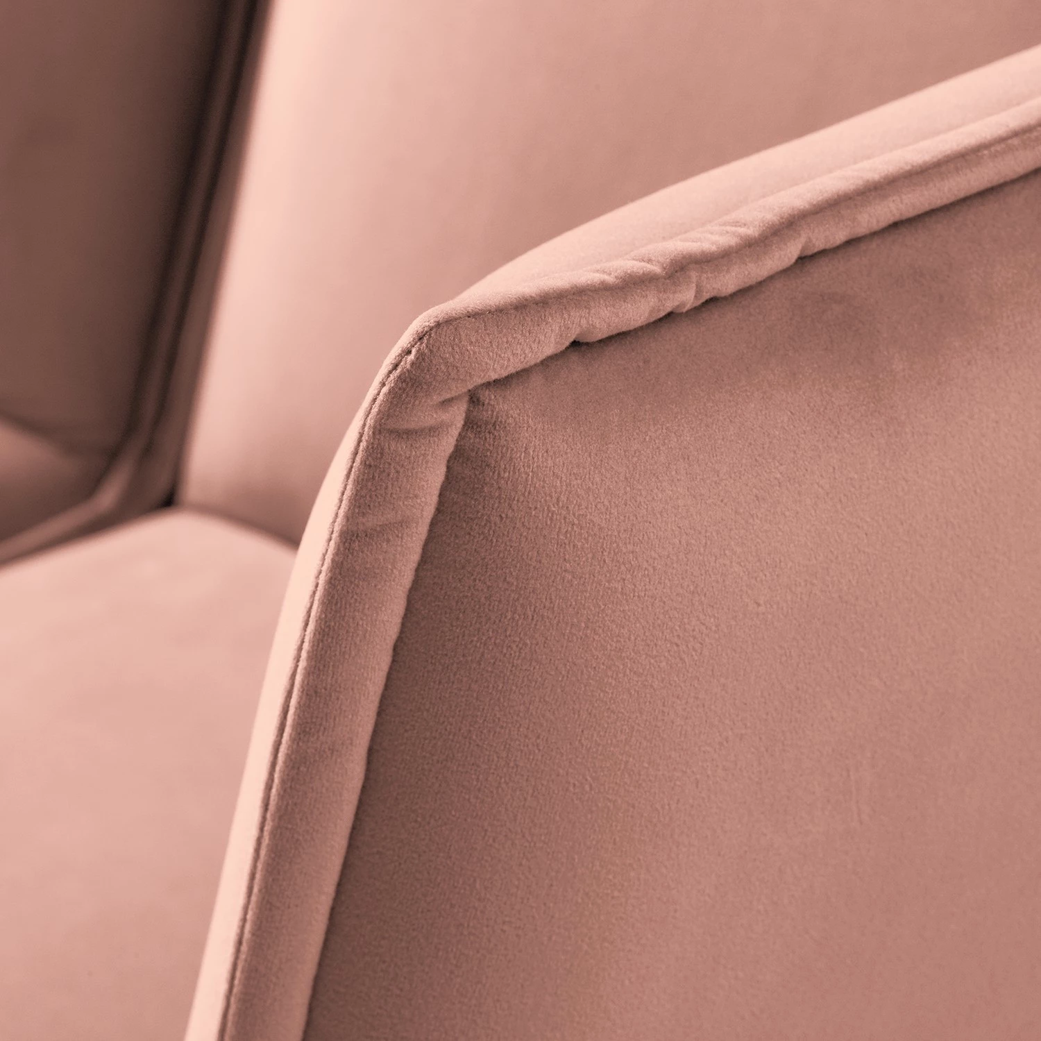 Jack & Alice Canapé d’angle Dorado II - Velours - Rose vieilli 24 Jack & Alice Canapé d’angle Dorado II - Velours - Rose vieilli – Image 22
