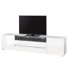 Loftscape Meuble TV Mavie - Blanc brillant / Noir - Largeur : 203 cm 1 Loftscape Meuble TV Mavie - Blanc brillant / Noir - Largeur : 203 cm -Meubles de salon Soldes 1000152587 200811 14163401828 IMAGE P000000001000152587