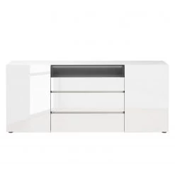 Loftscape Buffet Mavie - Blanc brillant / Noir 10 Loftscape Buffet Mavie - Blanc brillant / Noir -Meubles de salon Soldes 1000152588 200811 14164301837 DETAILS P000000001000152588