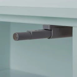 Mørteens Meuble TV Lindholm - Partiellement en chêne massif - Vert menthe - 160 x 40 cm -Meubles de salon Soldes 1000153429 200217 15312400047 DETAILS P000000001000153429