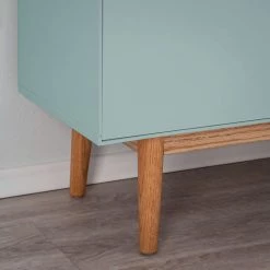 Mørteens Meuble à chaussures Lindholm II - Partiellement en chêne massif - Vert menthe -Meubles de salon Soldes 1000153430 200217 15312500062 DETAILS P000000001000153430