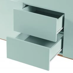 Mørteens Buffet Lindholm III - Partiellement en chêne massif - Vert menthe -Meubles de salon Soldes 1000153434 200217 15312700081 DETAILS P000000001000153434