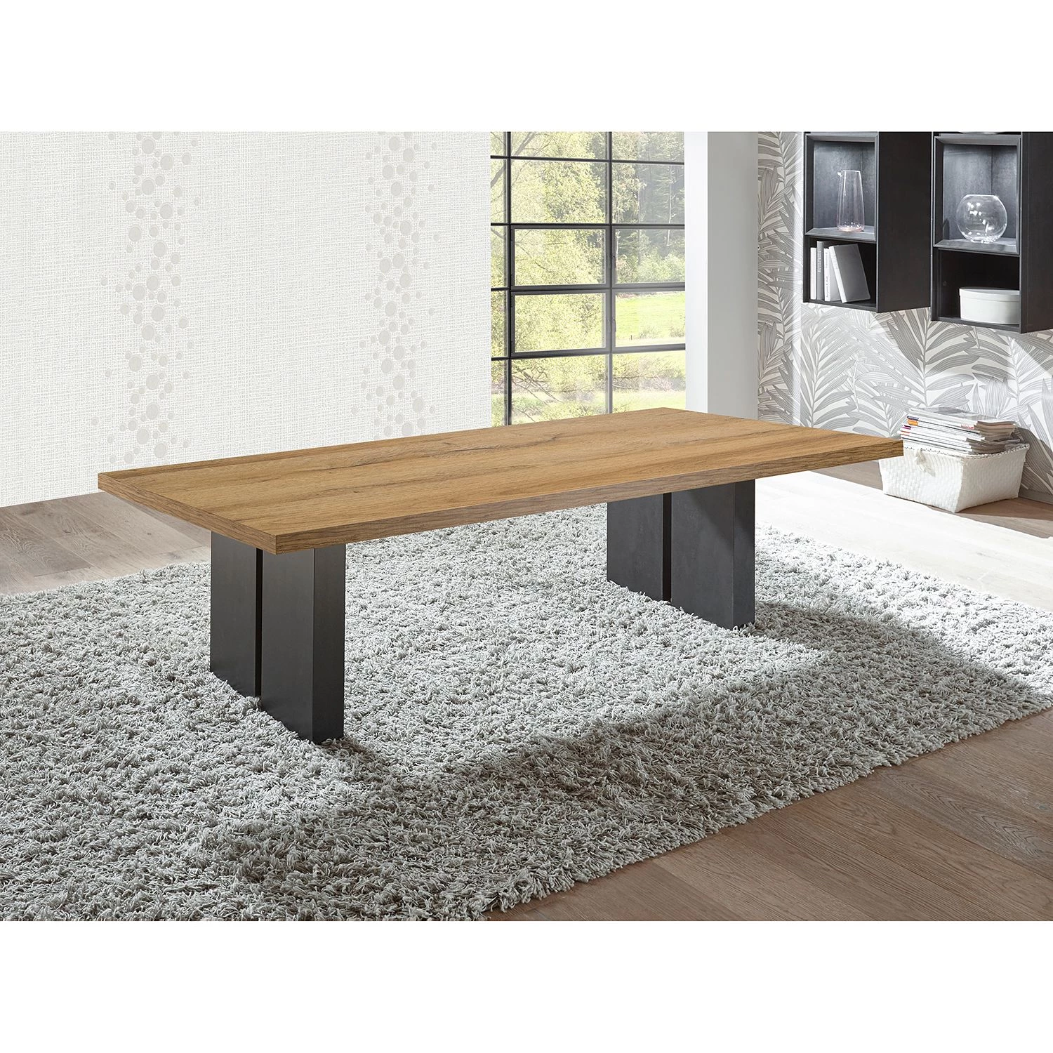 Red Living Table basse Rangeville I - Imitation chêne 4 Red Living Table basse Rangeville I - Imitation chêne – Image 2