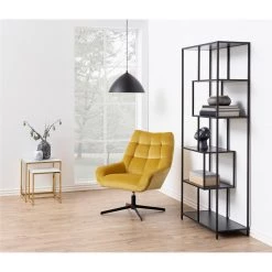 Fredriks Tables basses Katori (lot de 2) - Verre / Fer - Imitation marbre blanc / Doré -Meubles de salon Soldes 1000154383 200610 06044000003 MOOD DETAILS P000000001000154383 mood