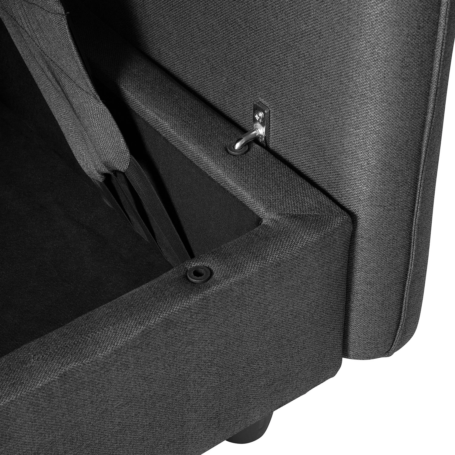 Fredriks Grand canapé Lavara I - Tissu - Gris foncé 11 Fredriks Grand canapé Lavara I - Tissu - Gris foncé – Image 9