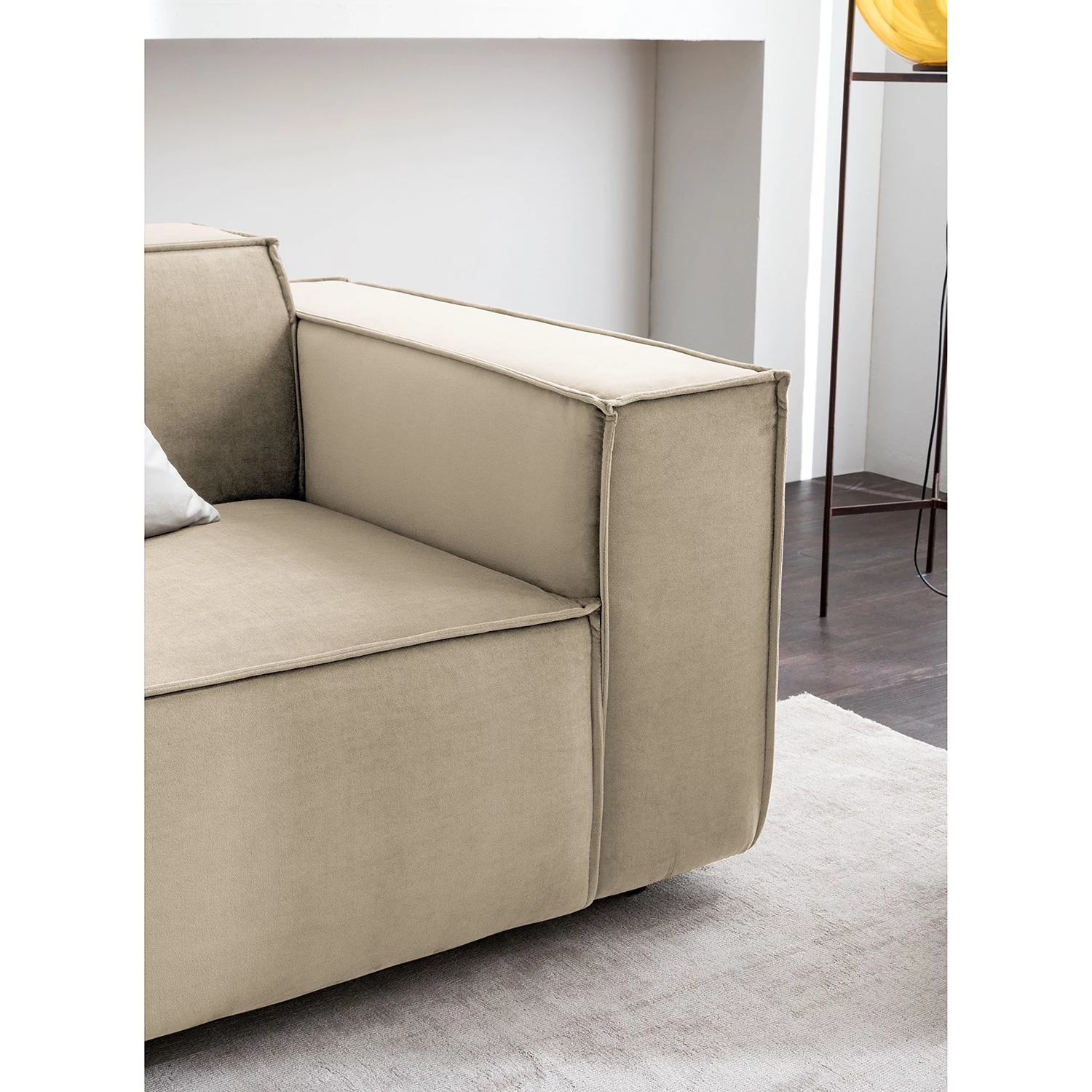 Fauteuil Kinx II - Velours - Velours Shyla: Beige 9 Fauteuil Kinx II - Velours - Velours Shyla: Beige – Image 7