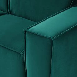 Canapé Kinx (3 places) II - Velours - Velours Shyla: Pétrol -Meubles de salon Soldes 1000155666 220610 040 DETAILS P000000001000155666