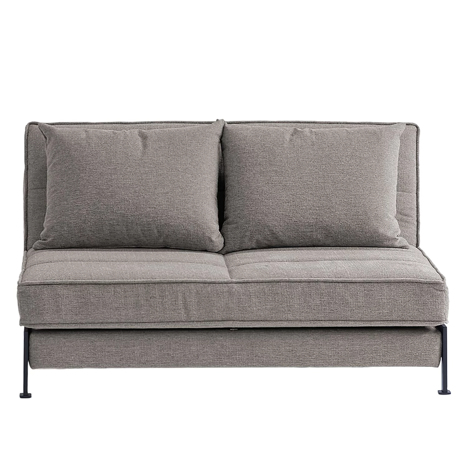 Chillout by Franz Fertig Canapé convertible Filius - Tissu - Gris - Fonction lit à gauche (vue de face) 7 Chillout by Franz Fertig Canapé convertible Filius - Tissu - Gris - Fonction lit à gauche (vue de face) – Image 5