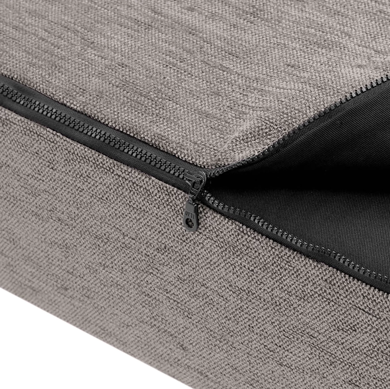 Chillout by Franz Fertig Canapé convertible Goran - Tissu - Gris - Avec repose-pieds 11 Chillout by Franz Fertig Canapé convertible Goran - Tissu - Gris - Avec repose-pieds – Image 9