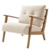 Studio Copenhagen Fauteuil TIMON - Tissu Saia: Beige -Meubles de salon Soldes 1000156463 190305 16345800109 IMAGE P000000001000156463