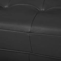 Fredriks Canapé 3 places Chelsea IV - Cuir - Cuir véritable Lasde : Noir - Cylindre -Meubles de salon Soldes 1000156589 190215 12585600780 GALLERYIMAGES P000000001000156589