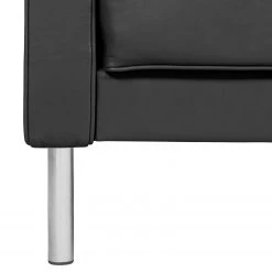 Fredriks Canapé 3 places Chelsea IV - Cuir - Cuir véritable Lasde : Noir - Cylindre -Meubles de salon Soldes 1000156589 190215 12585700781 GALLERYIMAGES P000000001000156589