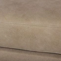 Fredriks Repose-pieds Portobello IV - Cuir - Cuir véritable Custo : Gris clair - Luge -Meubles de salon Soldes 1000156626 190215 12591901055 GALLERYIMAGES P000000001000156626