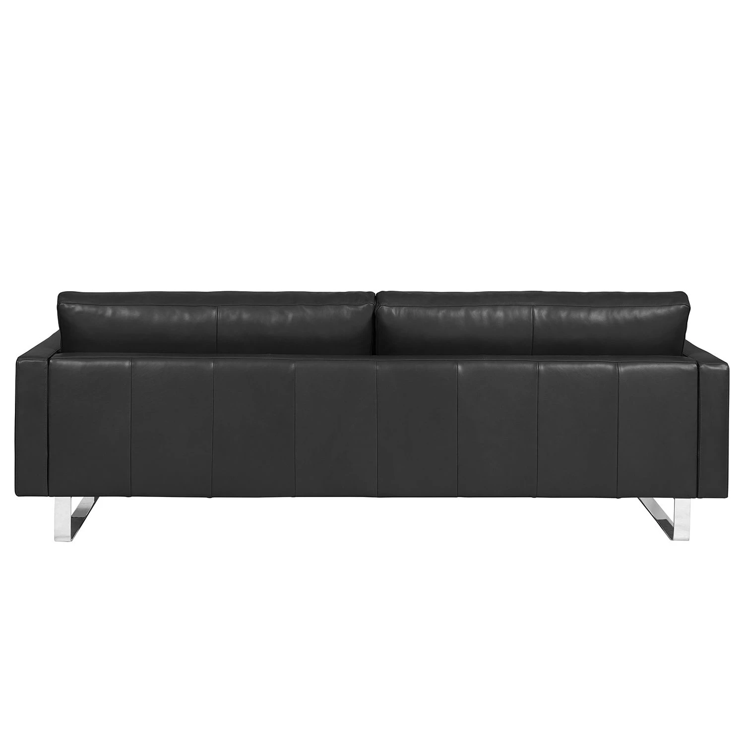 Fredriks Canapé 3 places Portobello IV - Cuir - Cuir véritable Lasde : Noir - Luge 6 Fredriks Canapé 3 places Portobello IV - Cuir - Cuir véritable Lasde : Noir - Luge – Image 4