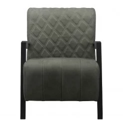 Loftscape Fauteuil Richlands I - Cuir véritable - Gris foncé -Meubles de salon Soldes 1000157278 190604 14152700036 GALLERYIMAGES P000000001000157278