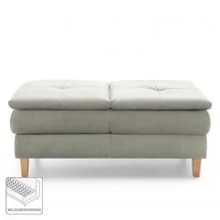 Loftscape Repose-pieds Pabna - Velours - Gris clair -Meubles de salon Soldes 1000157441 190320 11545800601 ICON GALLERYIMAGES P000000001000157441 icon seal