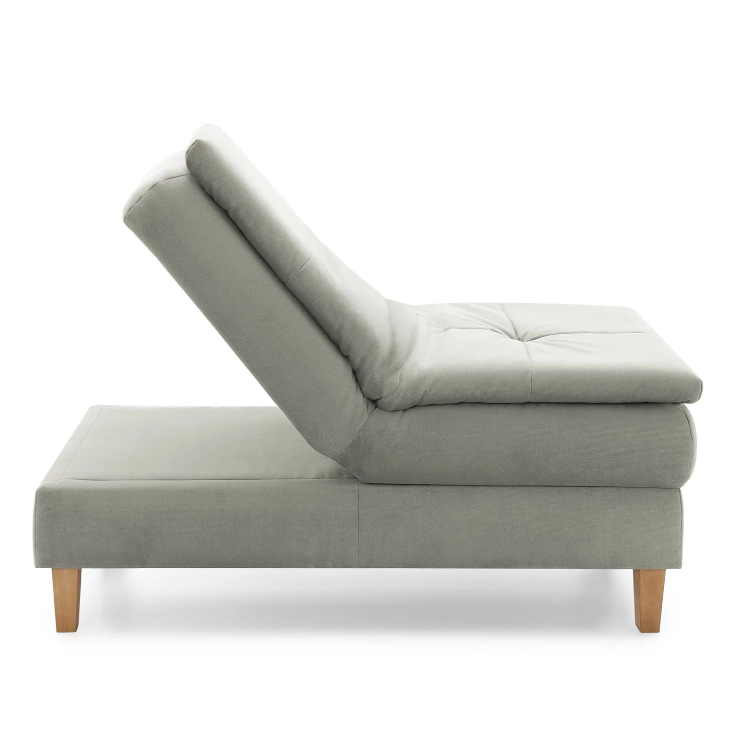 Loftscape Repose-pieds Pabna - Velours - Gris clair 5 Loftscape Repose-pieds Pabna - Velours - Gris clair – Image 3