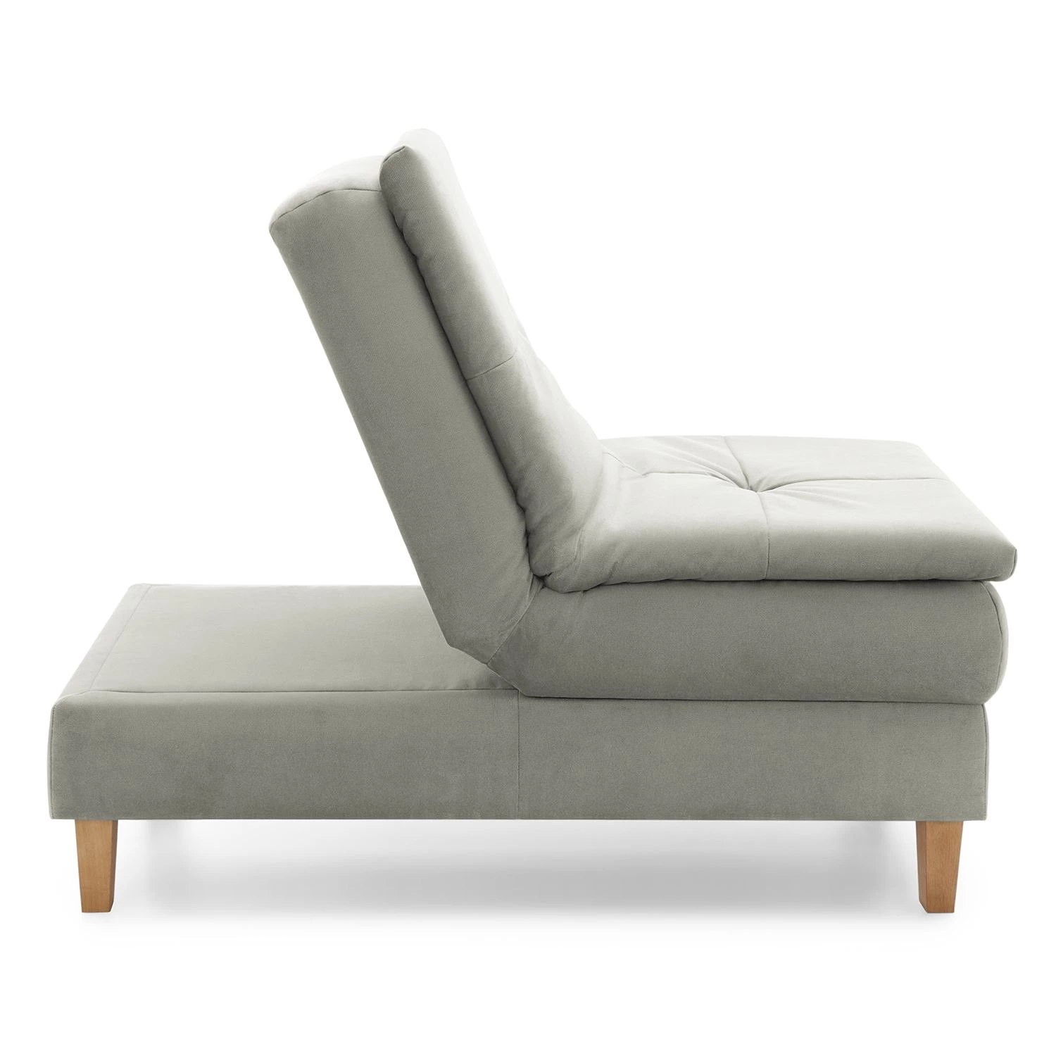 Loftscape Repose-pieds Pabna - Velours - Gris clair 6 Loftscape Repose-pieds Pabna - Velours - Gris clair – Image 4