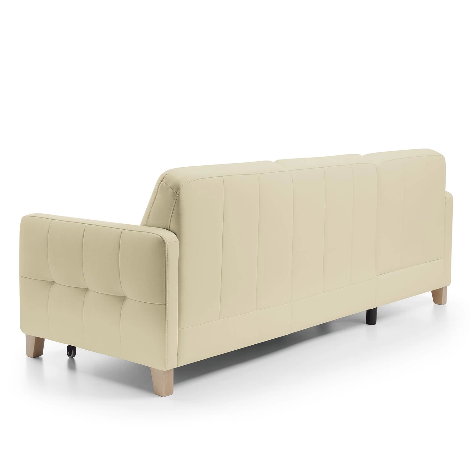 Loftscape Canapé d’angle Princesa - Cuir véritable - Blanc - Fonction couchage - Coffre de lit 10 Loftscape Canapé d’angle Princesa - Cuir véritable - Blanc - Fonction couchage - Coffre de lit – Image 8