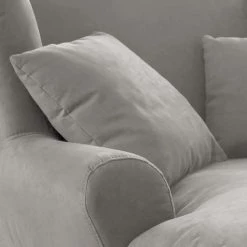 Ridgevalley Loveuse Liwan I - Microfibre Alais: Gris platine -Meubles de salon Soldes 1000157693 190314 11235800018 GALLERYIMAGES P000000001000157693