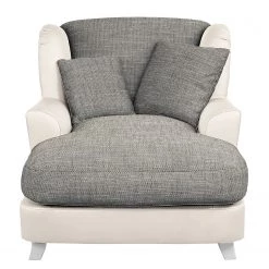 Ridgevalley Loveuse Garza I - Imitation cuir / Tissu structuré - Blanc / Gris foncé 14 Ridgevalley Loveuse Garza I - Imitation cuir / Tissu structuré - Blanc / Gris foncé -Meubles de salon Soldes 1000157696 190314 11235800038 GALLERYIMAGES P000000001000157696