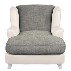 Ridgevalley Loveuse Garza I - Imitation cuir / Tissu structuré - Blanc / Gris foncé 18 Ridgevalley Loveuse Garza I - Imitation cuir / Tissu structuré - Blanc / Gris foncé -Meubles de salon Soldes 1000157696 190314 11235900042 GALLERYIMAGES P000000001000157696