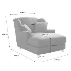 Ridgevalley Loveuse Garza I - Imitation cuir / Tissu structuré - Blanc / Gris foncé 21 Ridgevalley Loveuse Garza I - Imitation cuir / Tissu structuré - Blanc / Gris foncé -Meubles de salon Soldes 1000157696 190314 11235900045 GALLERYIMAGES P000000001000157696