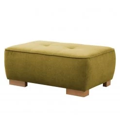 Ars Natura Repose-pieds Belair - Microfibre - Vert pistache