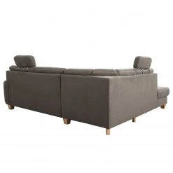 Loftscape Canapé d’angle Berlaar - Aspect cuir vieilli - Gris solino - Méridienne longue à gauche (vue de face) - Sans fonction couchage -Meubles de salon Soldes 1000157849 190314 11255301464 GALLERYIMAGES P000000001000157849